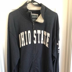 Large Ohio State Zip up sweatshirt